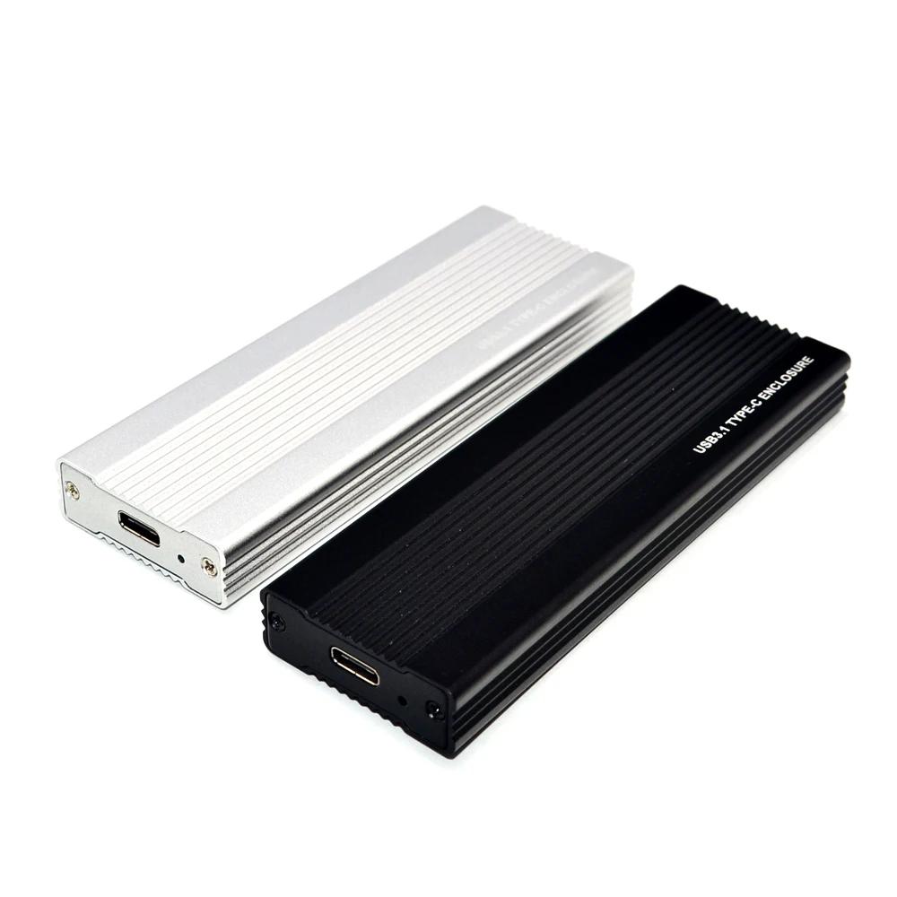 M2 SSD ̽ NVME USB SSD Ŭ SSD ڽ M.2 ̽  USB 3.1 Gen 2 ܺ M 2 ڽ, NVME M Ű 2242/2260/2280 M2 ̽
